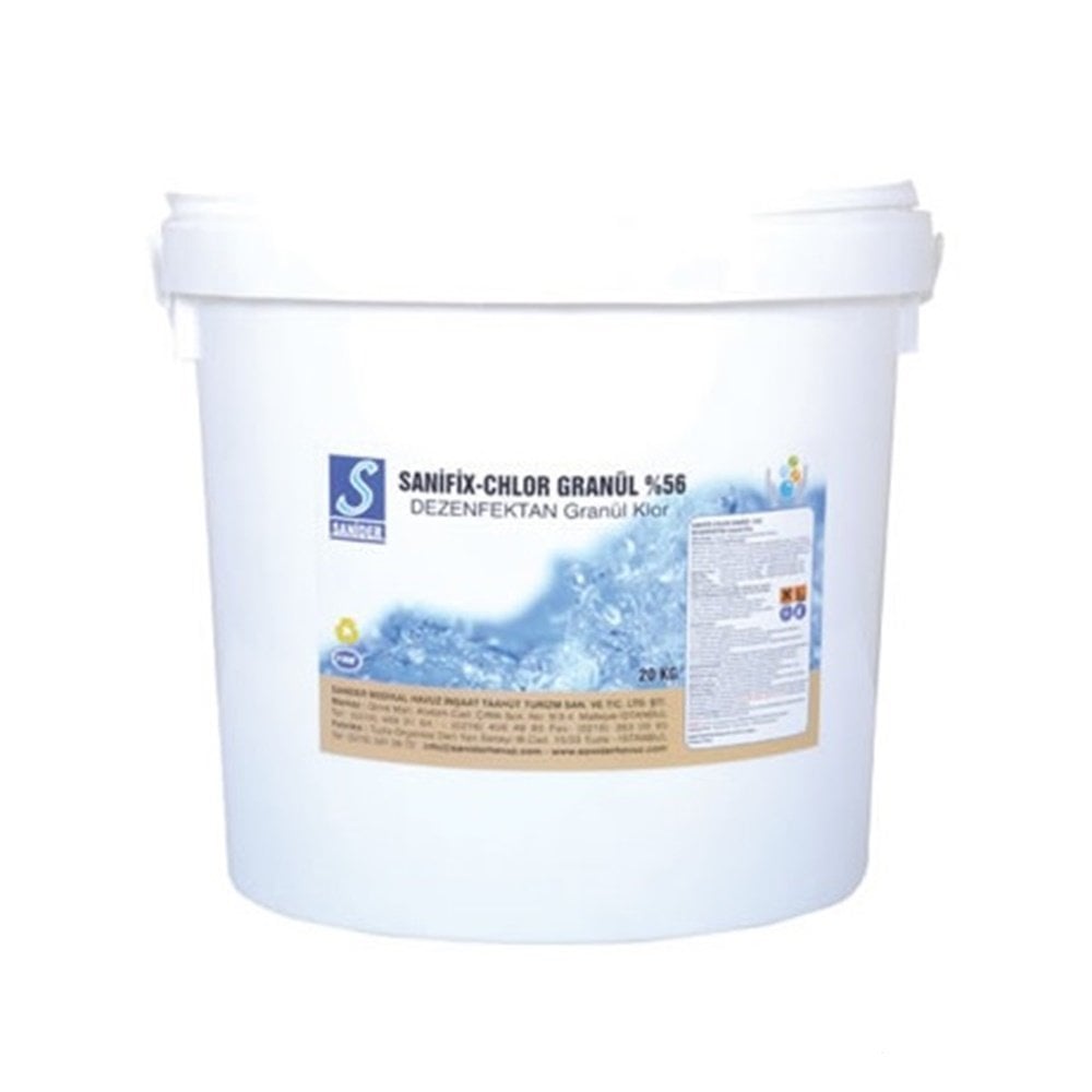 Sanifix – Chlor Granül %56 (Stabilizatörlü)