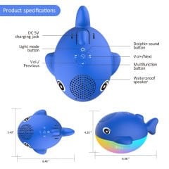 RGB Su Geçirmez Yüzen Speaker - Balık