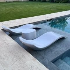 Serenity Fiberglas Şezlong