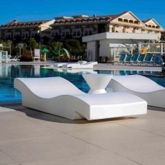Lotus Fiberglas Şezlong