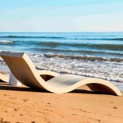 Astral Fiberglas Şezlong